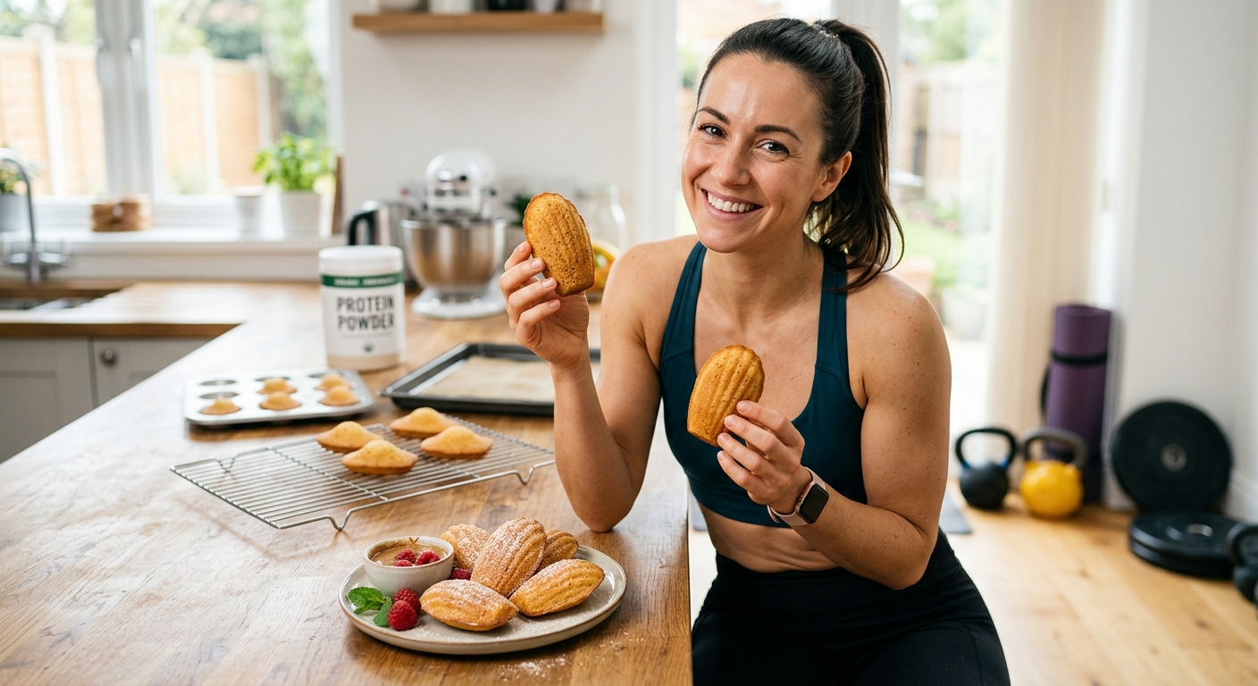 Comment réussir des madeleines protéinées moelleuses ?
