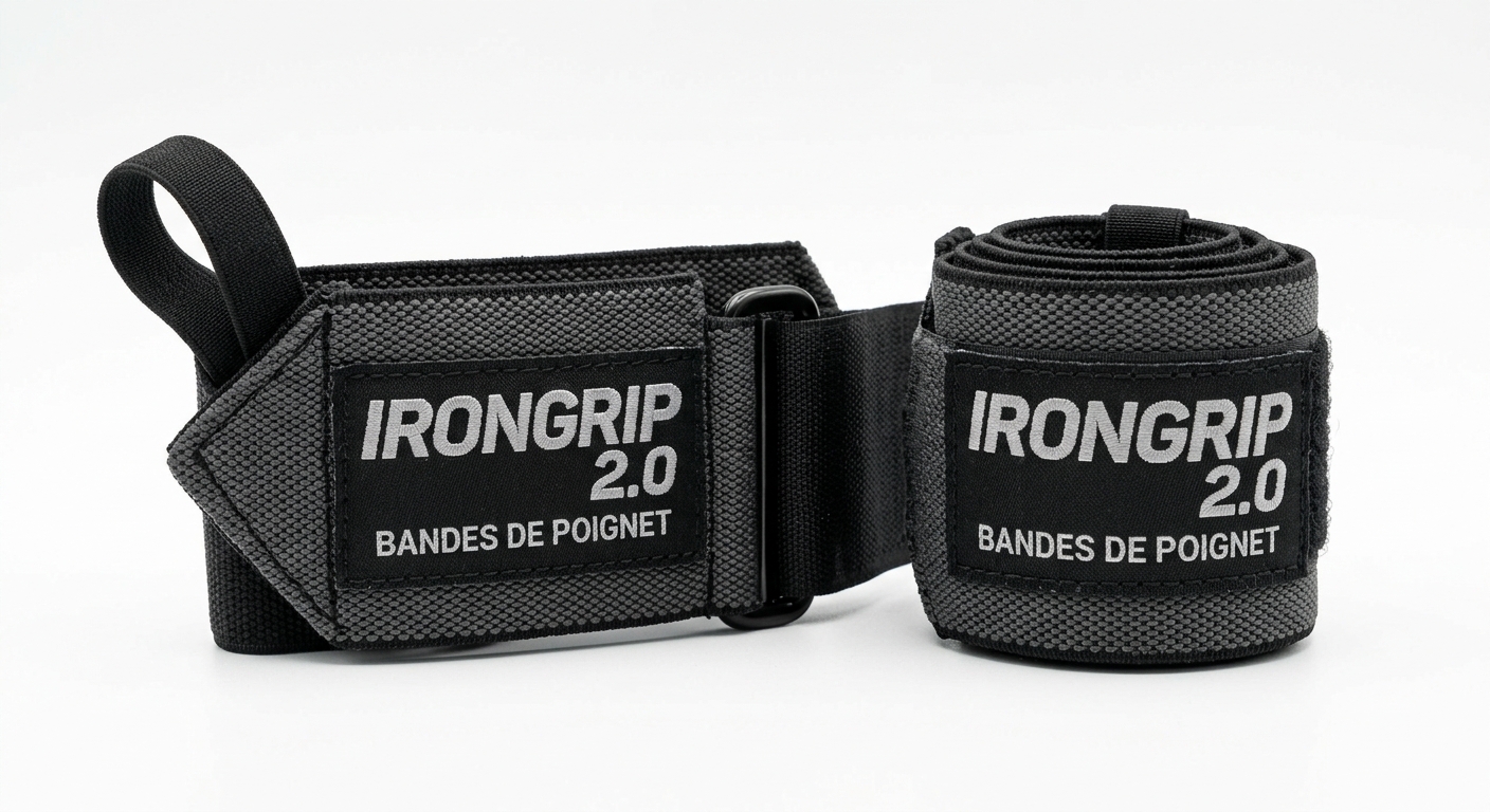 Bandes de Poignet IronGrip 2.0