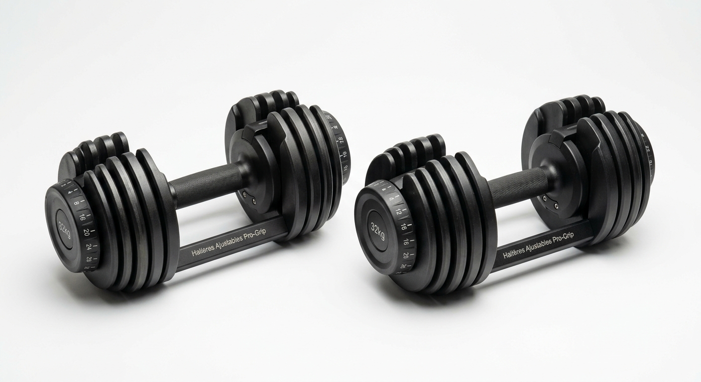 Haltères Ajustables Pro-Grip 32kg