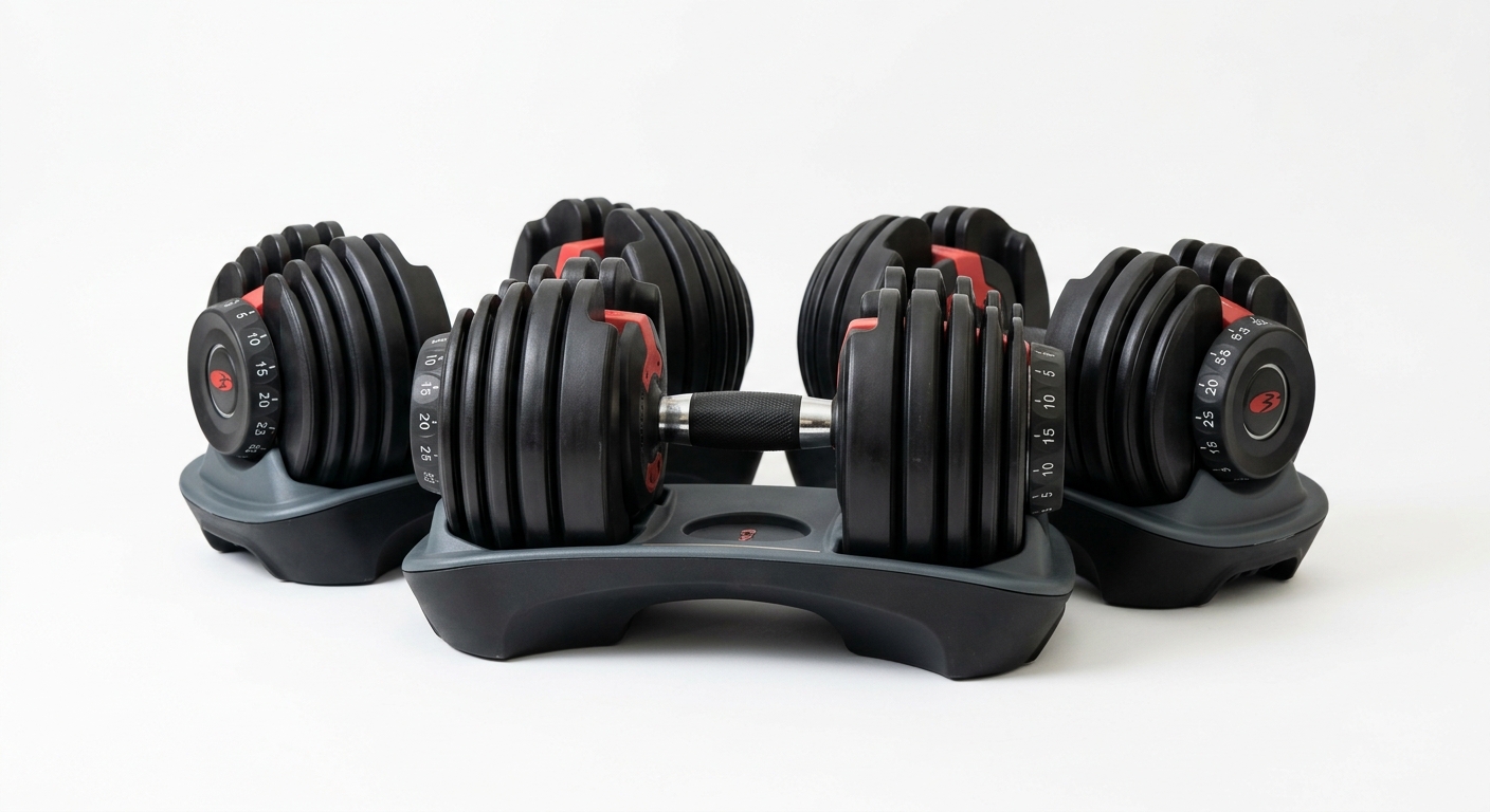 Photo expert Haltères Réglables Rapides (2kg à 24kg) - ExoMuscu