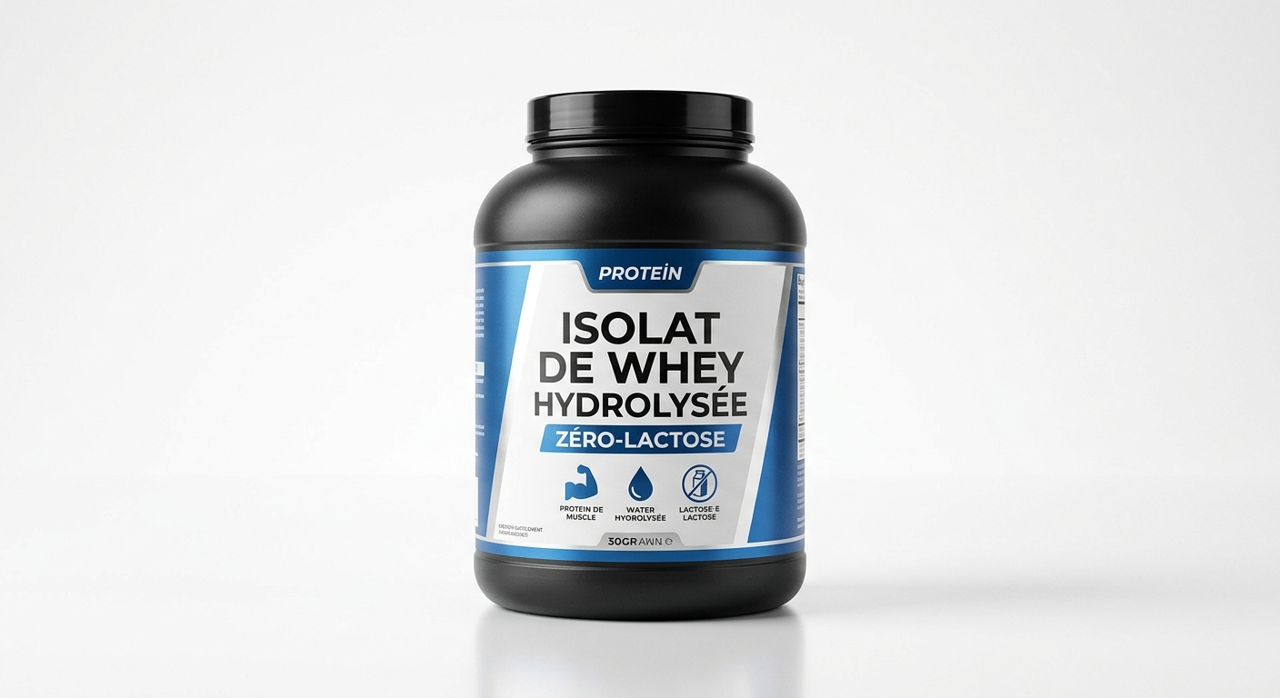 Isolat de Whey Hydrolysée Zéro-Lactose