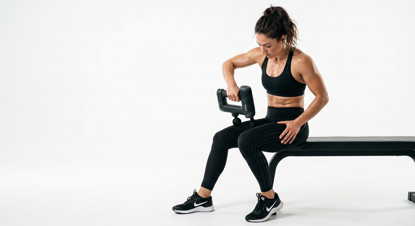 Photo expert Pistolet de Massage Musculaire Deep Tissue - Haute Performance - ExoMuscu