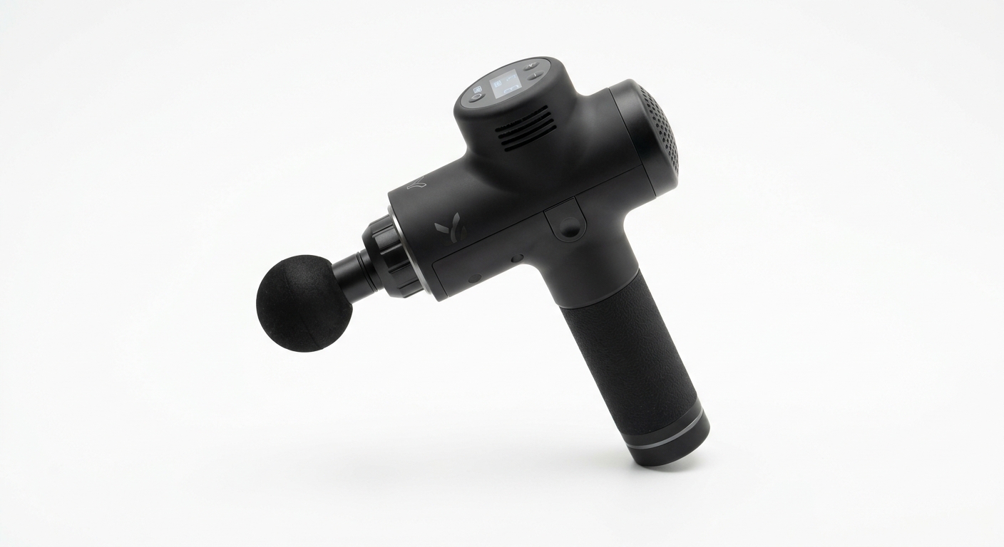 Photo expert Pistolet de Massage Musculaire Pro - 30 Vitesses & Ultra Silencieux - ExoMuscu