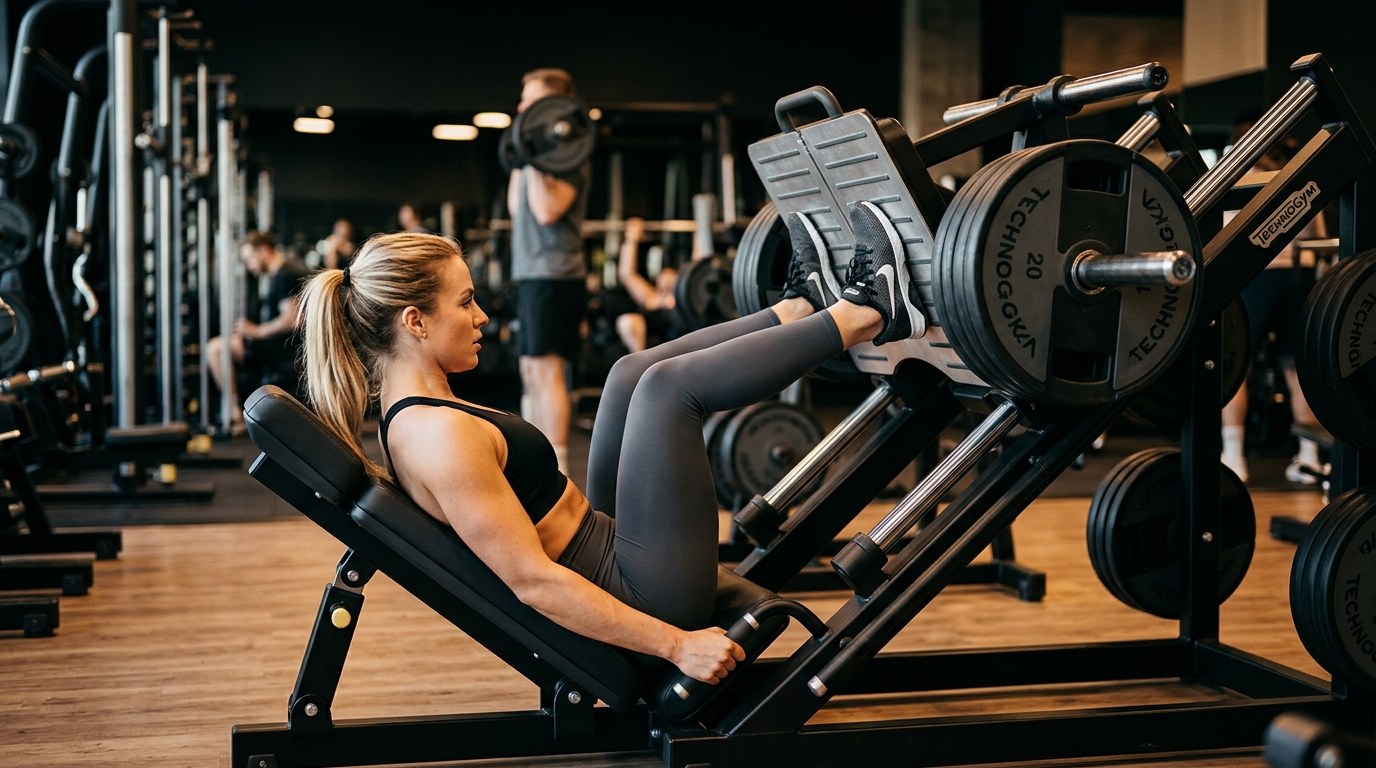 Pourquoi la presse à cuisses bat le squat pour vos jambes ?