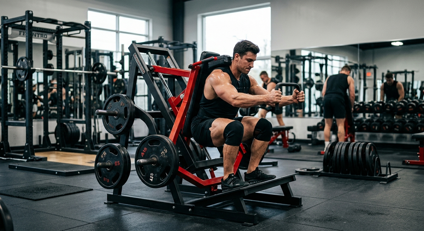 Pourquoi le Pendulum Squat est-il l'arme ultime des jambes ?