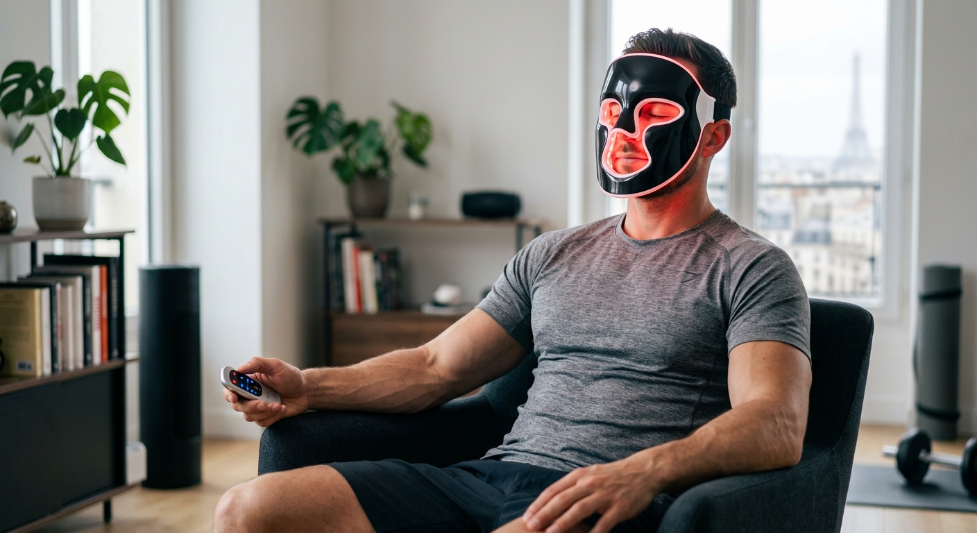 Quelle est la meilleure lampe LED visage pour homme en 2026 ?