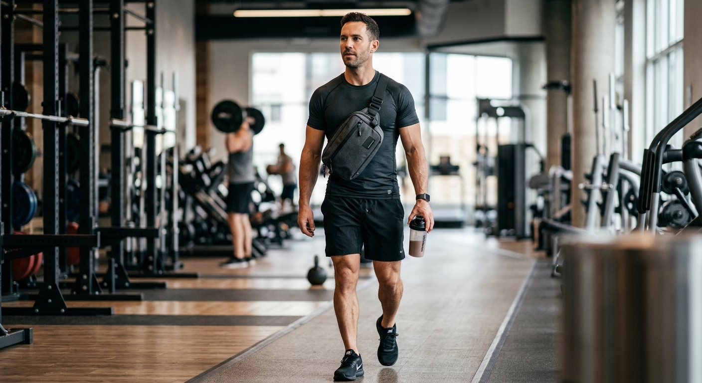 Quelle est la meilleure sacoche homme pour le fitness ?